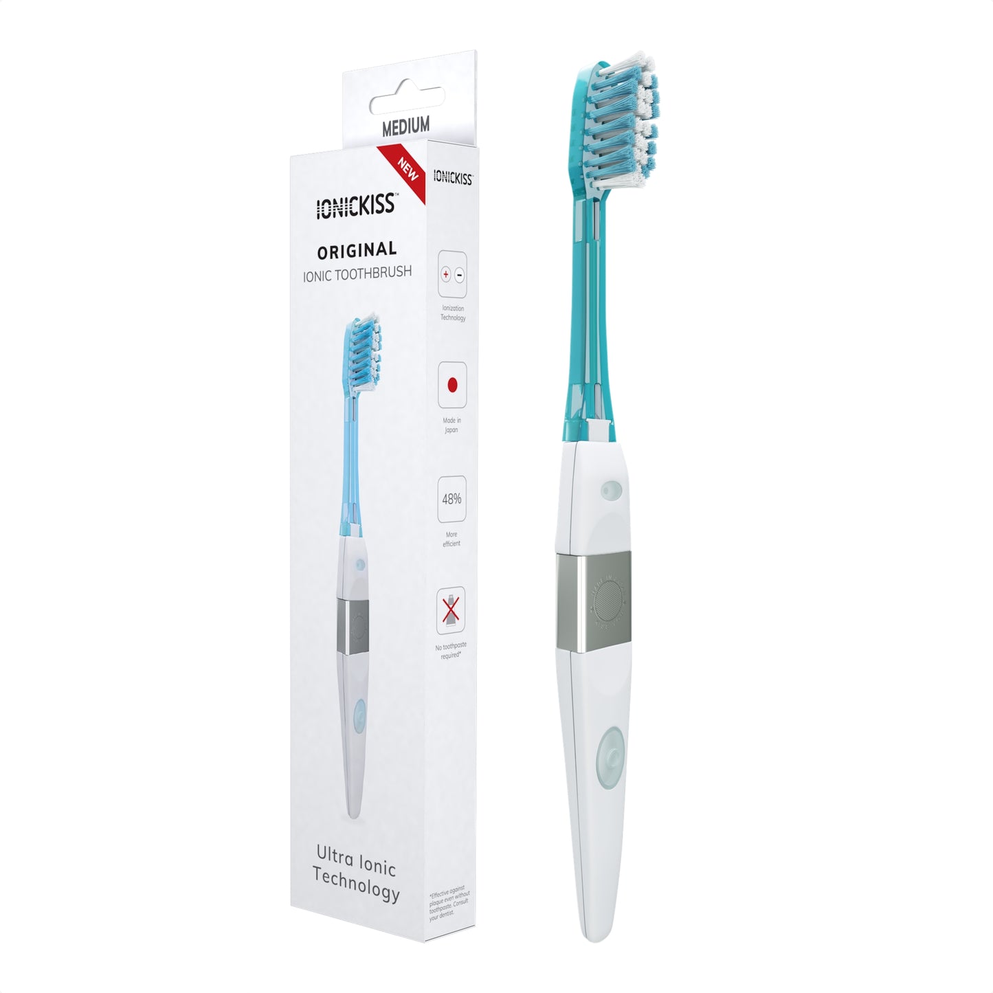 Cepillo ionizante de dientes manual IONICKISS Original Medium