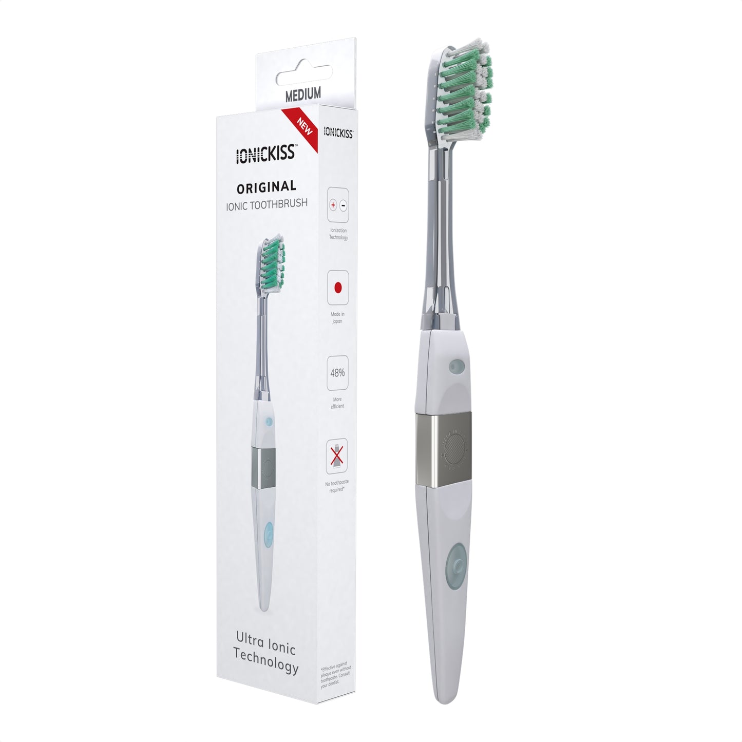 Cepillo ionizante de dientes manual IONICKISS Original Medium