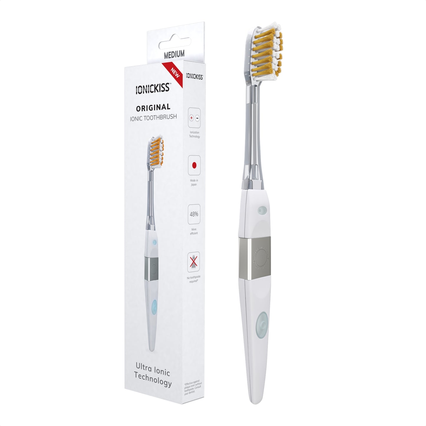 Cepillo ionizante de dientes manual IONICKISS Original Medium