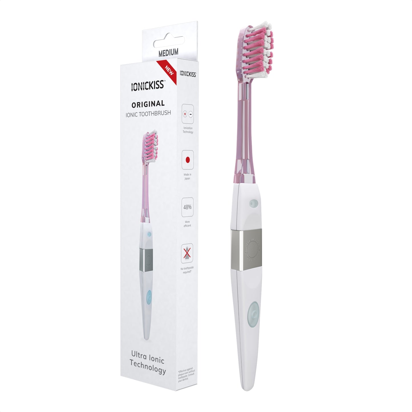 Cepillo ionizante de dientes manual IONICKISS Original Medium