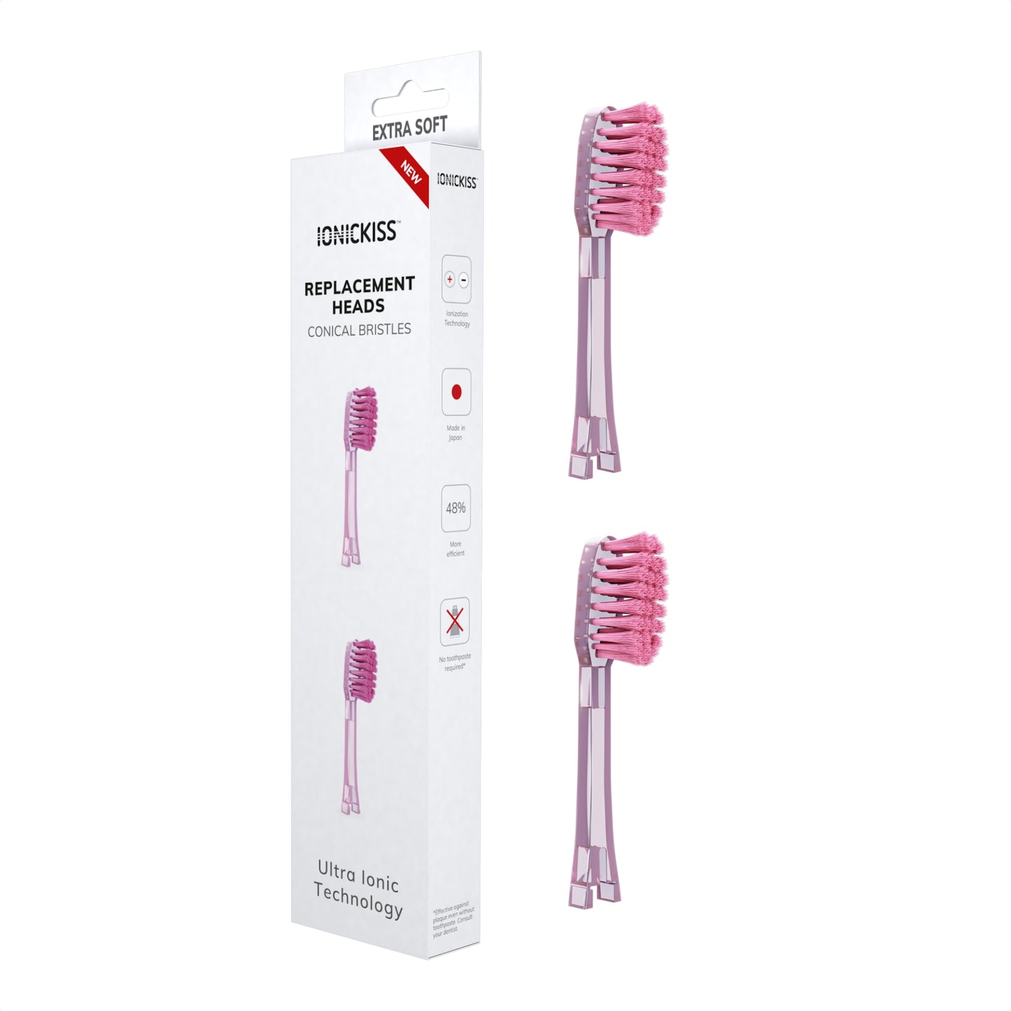 Cabezales de recambio IONICKISS Heads Extrasoft