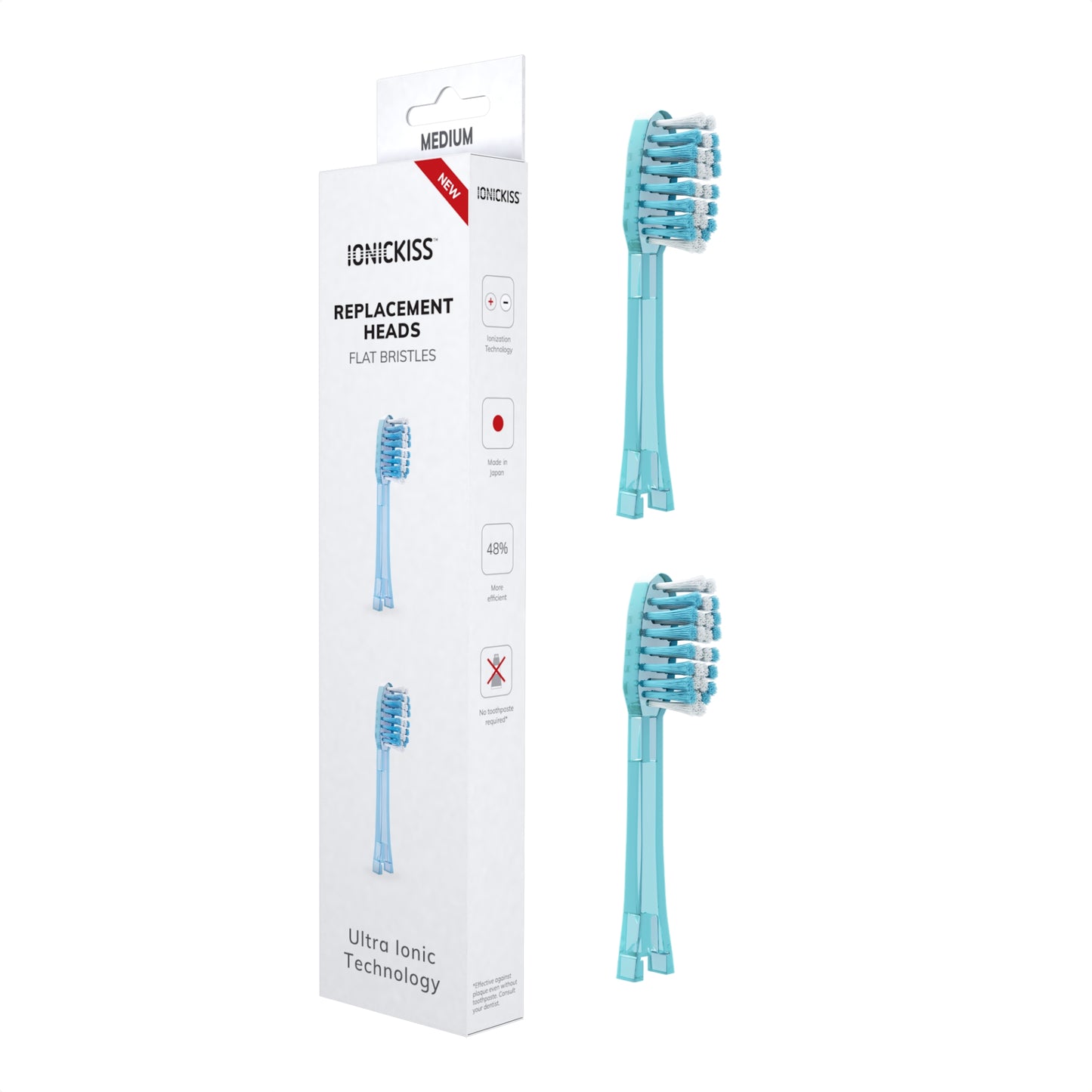 Cabezales de recambio IONICKISS Heads Medium