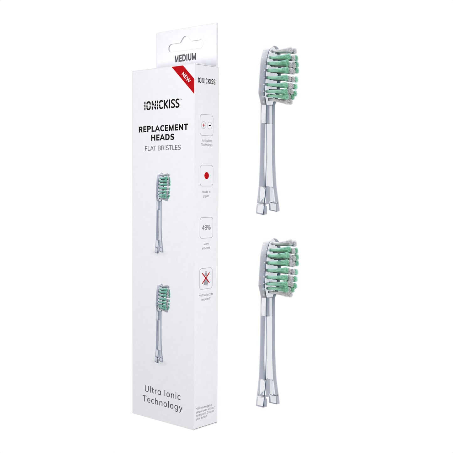 Cabezales de recambio IONICKISS Heads Medium