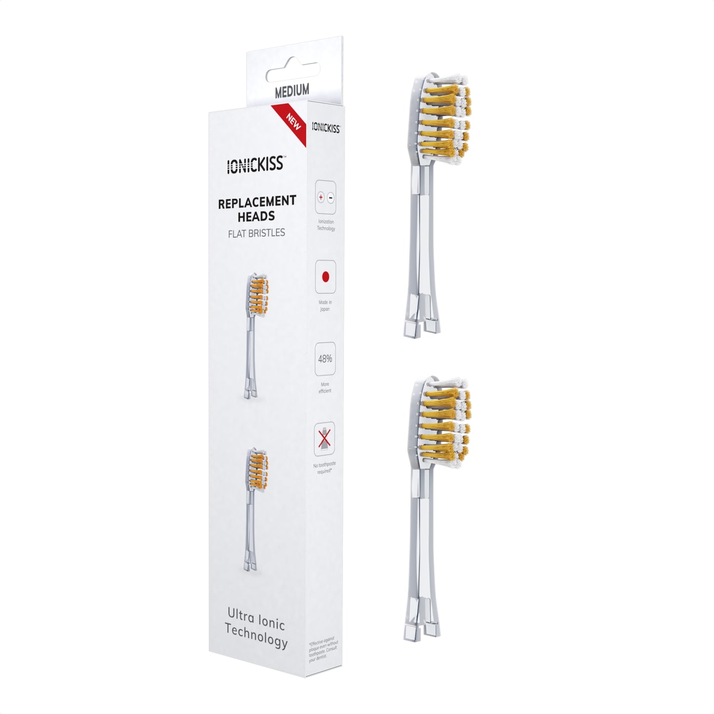 Cabezales de recambio IONICKISS Heads Medium