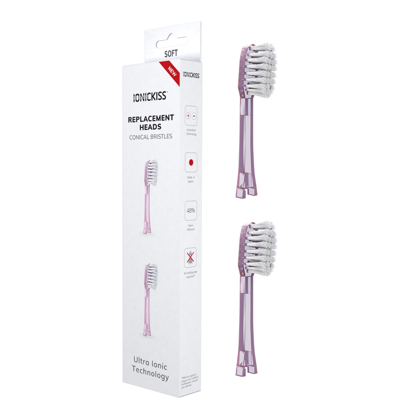 Cabezales de recambio IONICKISS Heads Soft