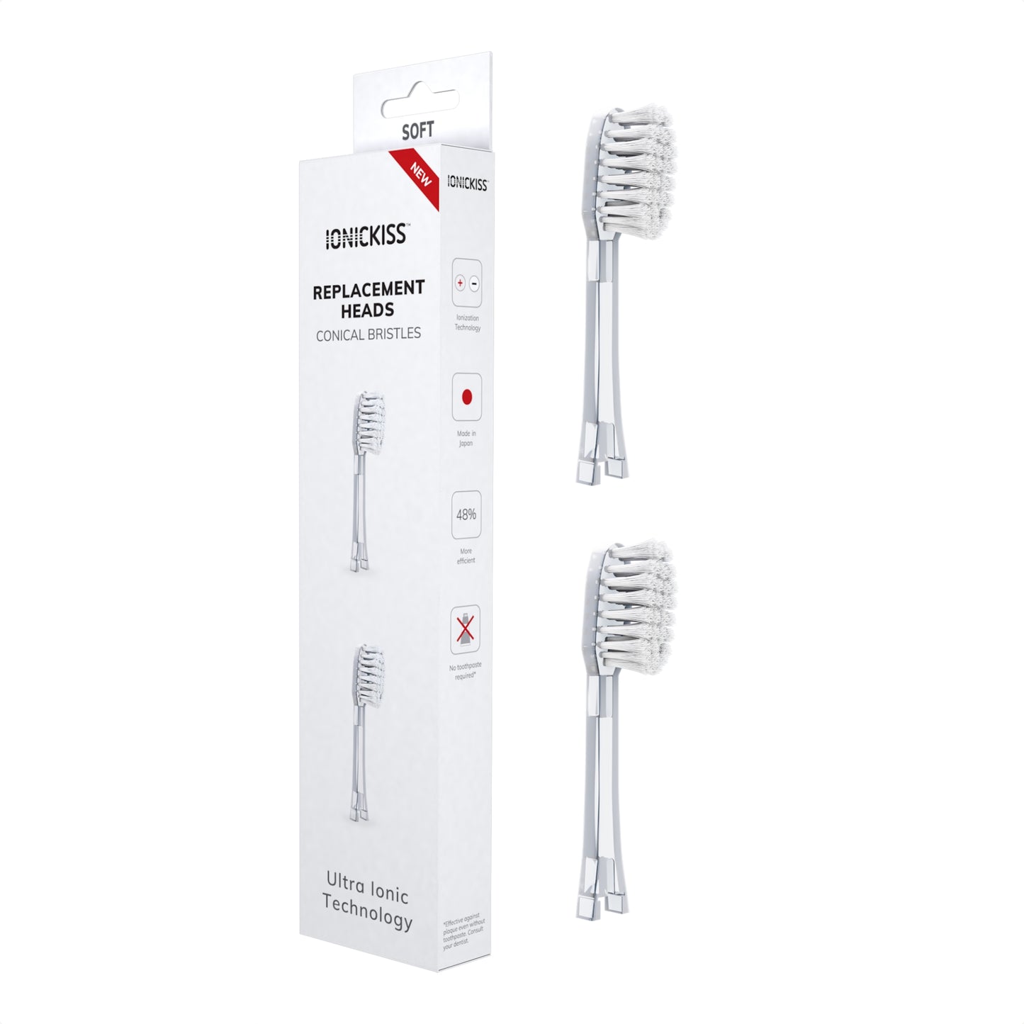 Cabezales de recambio IONICKISS Heads Soft